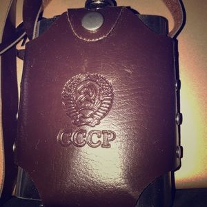 CCCP Flask with Strap